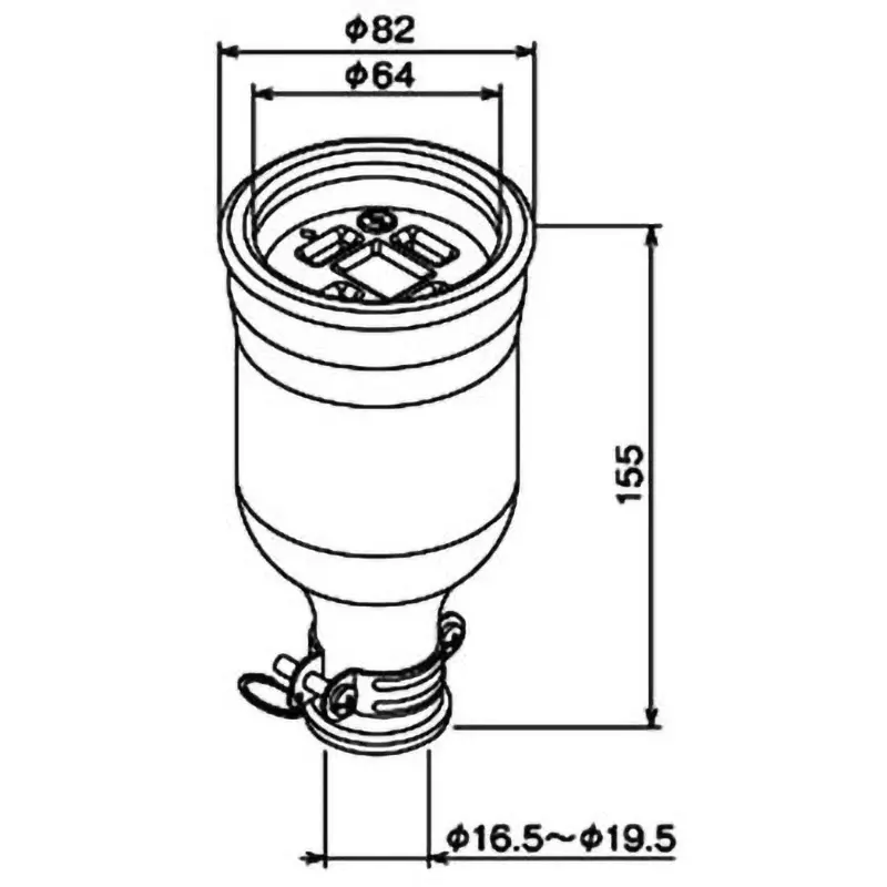 meikosha-grounding-3-p30-a-waterproof-connector-body-mc2623-n