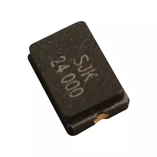 MULTICOMP PRO Crystal SMD, 5x3.2 mm 12 pF load capacitance, MPSJK-6I2-12.00-12-20-80-C-30 (Pack of 5)