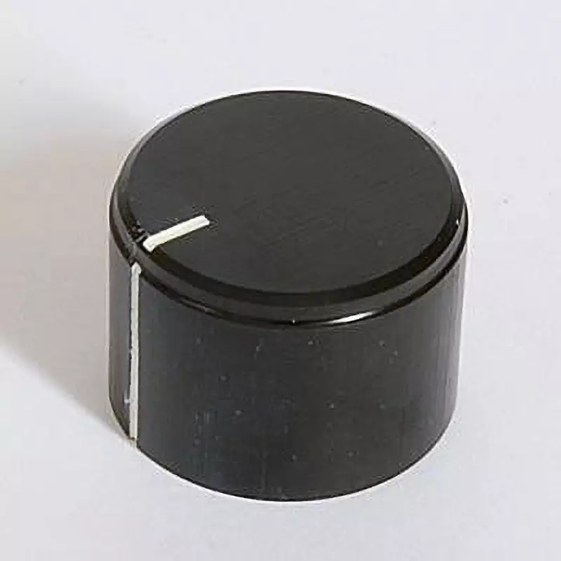 LINKMAN Aluminum Knob Screw Fixing Type [Shaft] 6.1 mm Hole Diameter Aluminum Main Unit Material, 21X15HSB-LS-7