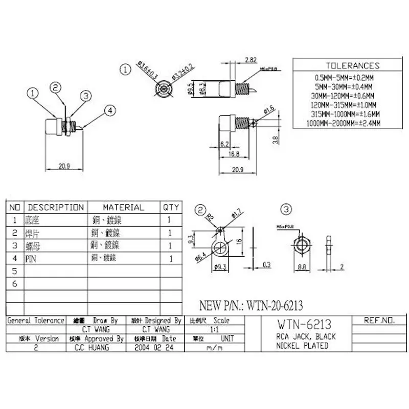 linkman-rca-jack-jack-connector-shape-terminal-gold-plated-finish-processing-for-panel-mounting-remark-wtn20f6213gb
