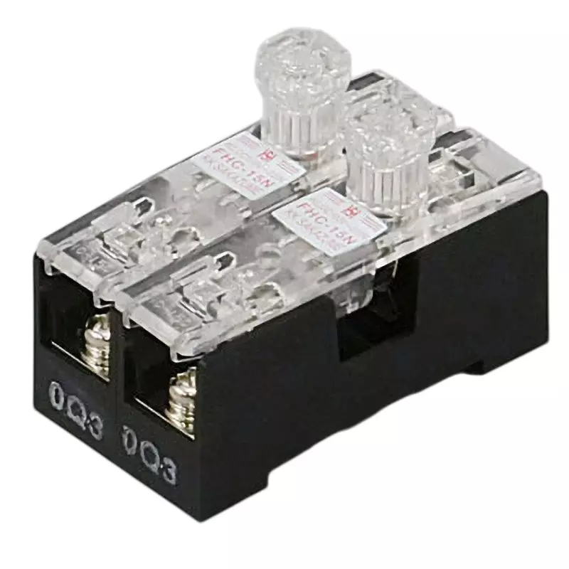 SAKAZUME ELECTRIC Fused Holder Lamp Lighting 2 kV (1 minute) Isolation Voltage, FHC-15N-2P