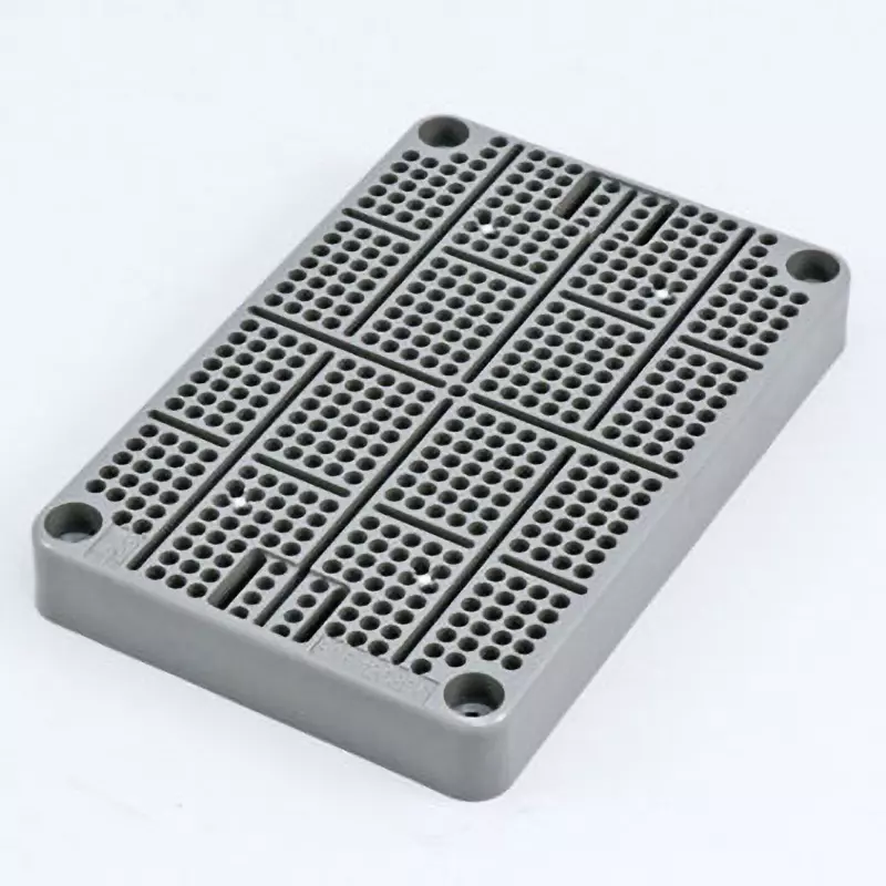 MIRAI Mounting Plate Vertical length Dark gray 80 mm Length, BPF-1208DG