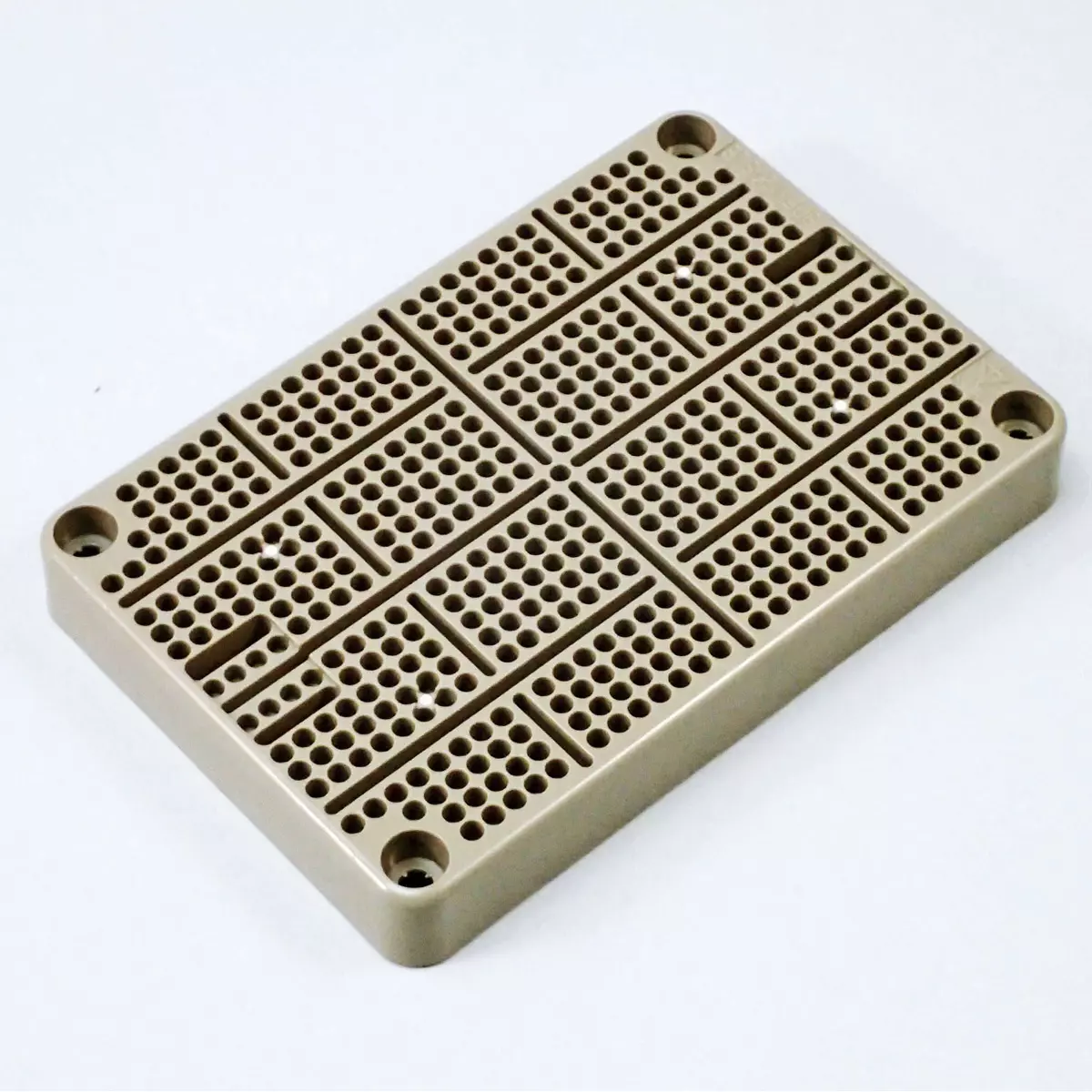 MIRAI Mounting Plate Vertical length light brown 80 mm Length, BPF-1208LB