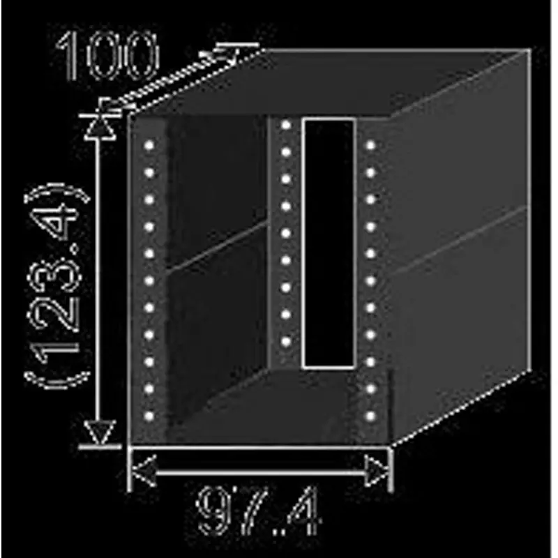 Canare Electric Vertical Mounting Case Leather Satin Surface Treatment Back magnet: 4, CSW-MFP-CASE-T6-B