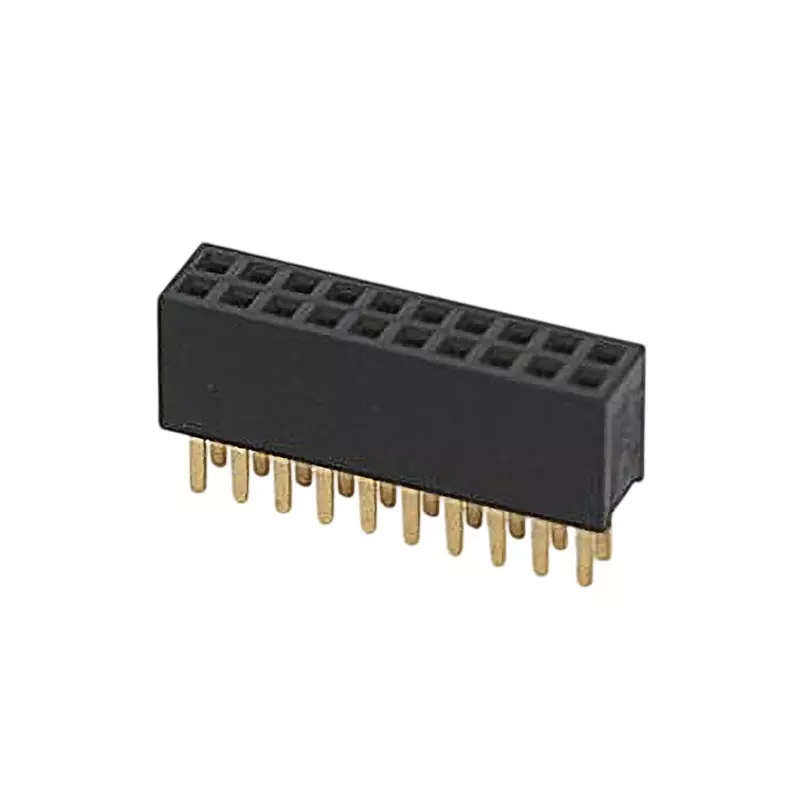 GB Board Pin Frame 1.27 mm Cell Spacing 2 rows Single Or Double Strand 20(2x10) No. of Pin, HW103-2X10FLAME