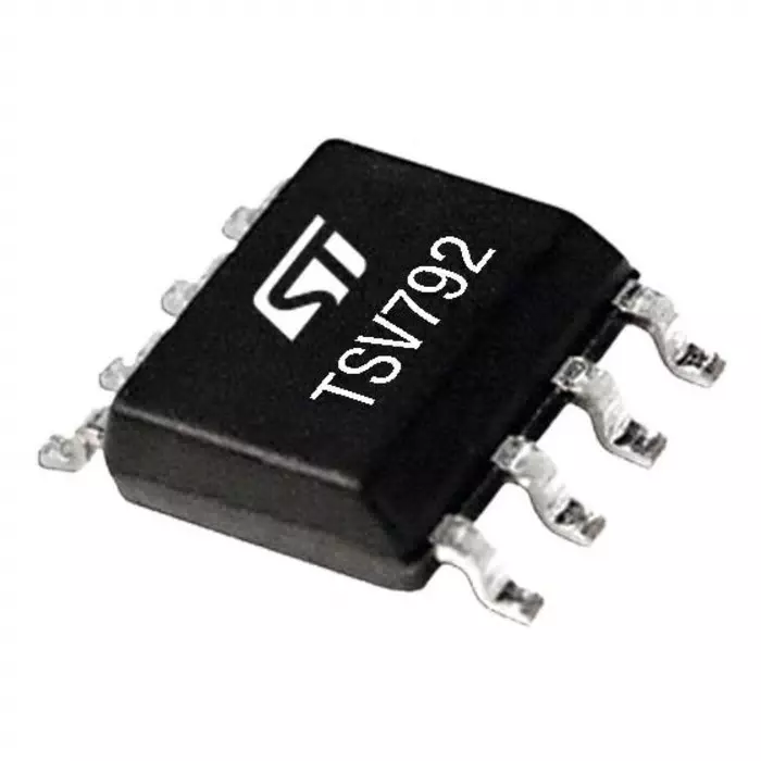 STMicroelectronics Operational Amplifier Surface Mount High Bandwidth 50 MHz 50 MHz 6 V 8-Pin, TSV792IDT (Pack of 2500 Pcs)