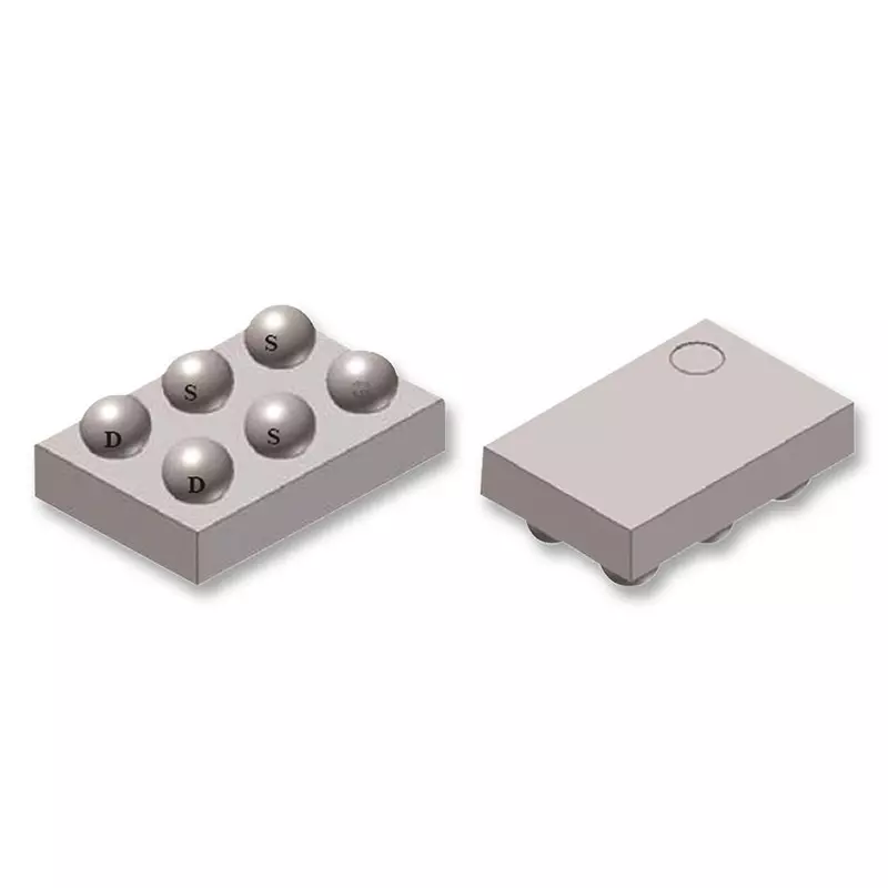 ANALOG DEVICES Operational Amplifiers OP-AMP, 200KHZ, 0.1V/US, WLP-6, MAX44265EWT+T