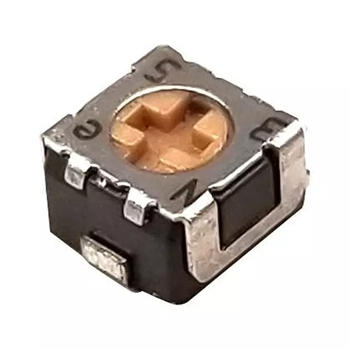 NIDEC COMPONENTS TRIMMER POT, CERMET, 50R, 1TURN, SMD, ST-32ETA500