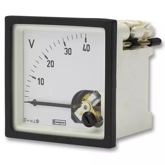 CROMPTON - TE CONNECTIVITY Meter, Din72, 40Vdc, E243-01V-G-NP-NP