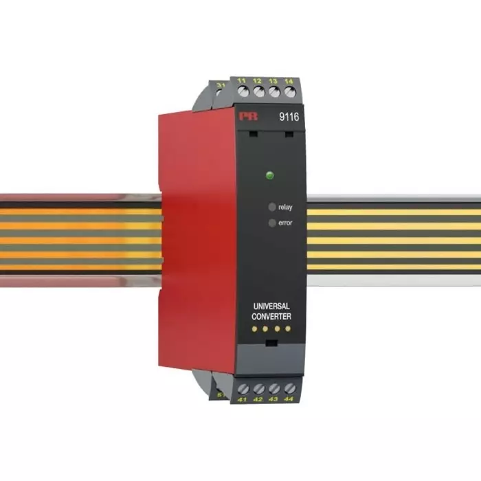 PR Electronics 9100 Series Signal Conditioner Current Linear Resistance Potentiometer RTD Thermocouple Voltage, 9116A1