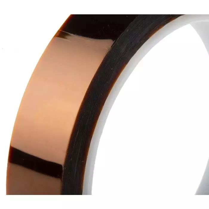 Hi-Bond HB830 Amber Polyimide Film Electrical Tape 19x33m, HB830-19