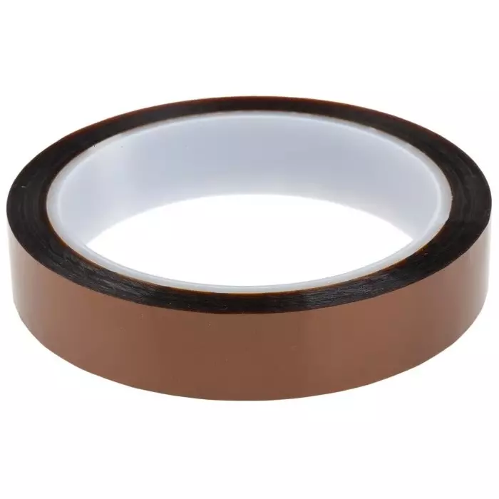 Hi-Bond HB830 Amber Polyimide Film Electrical Tape 19x33m, HB830-19