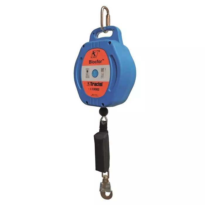 Tractel Fall Arrest Block Polyamide Single, BLOCFOR20 EVO ESD G 150 KG
