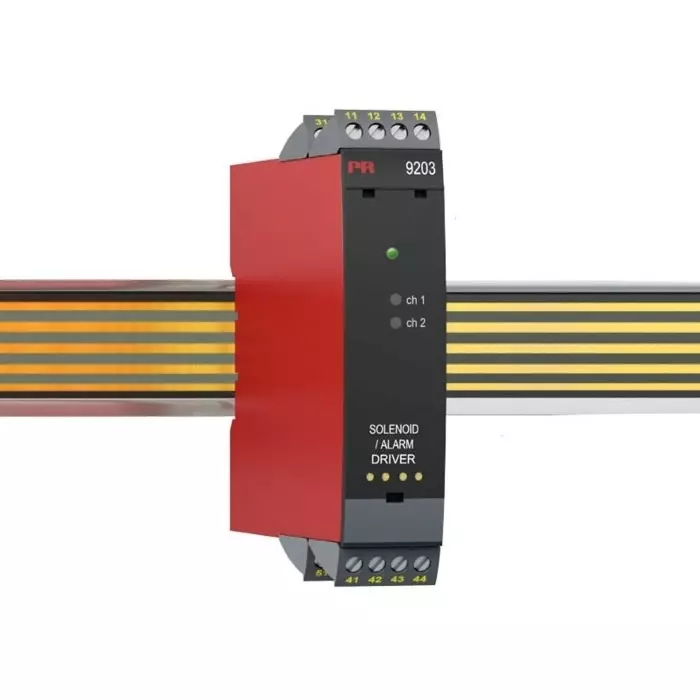 PR Electronics 9200 Series Signal Conditioner NPN PNP Input Relay Output 19.2-31.2 V DC Supply ATExIECEx, 9203A1A