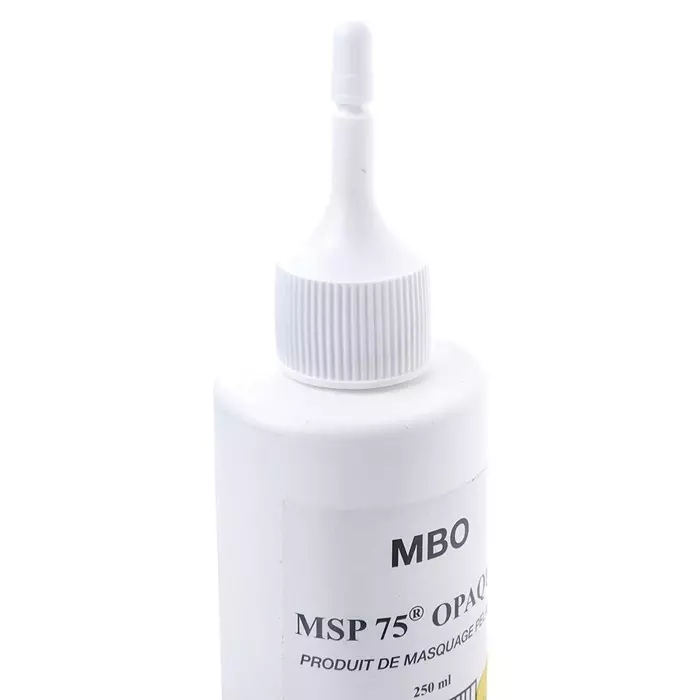 MBO Peelable Solder mAsk 250cm³ Bottle, PM21-FLACON DE 250CC