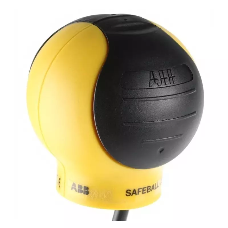 ABB 2 Button Safety Two Hand Control Switch, Black, Yellow, JSTD1 Series, 2TLA020007R3000JSTD1-A