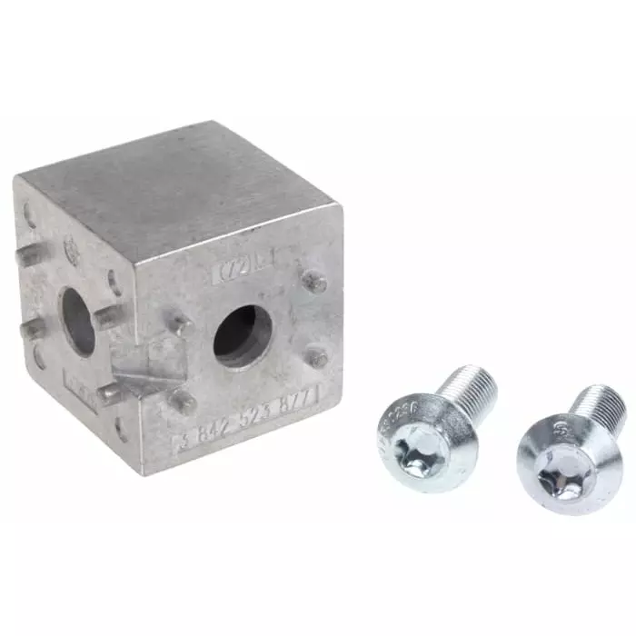 Bosch Rexroth S8 Cube Connector, Connecting Component, Strut Profile 30 mm, Groove Size 8 mm, 3842549865