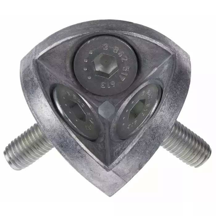 Bosch Rexroth S12 Corner Bracket, Connecting Component, Strut Profile 45 mm, Groove Size 10 mm, 3842519321