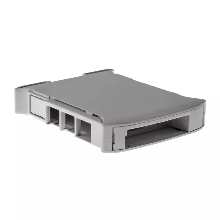 Italtronic ABS, Polycarbonate Case for use with Raspberry Pi B+ in Grey, 10.0012225.RMB