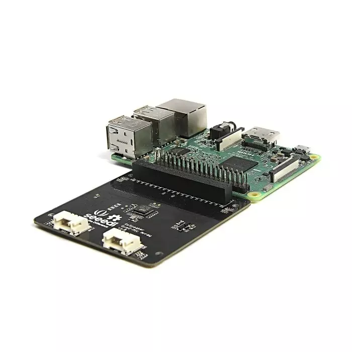 Seeed Studio ReSpeaker Quad Microphone HAT for Raspberry Pi, 103030216