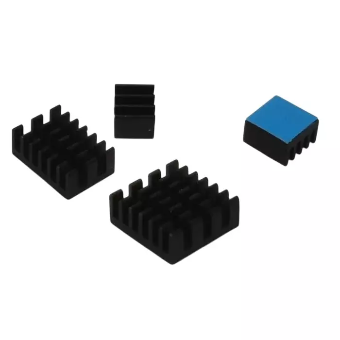 Seeed Studio 4 Piece Heatsink Cooling Kit for Raspberry Pi 4B, 110991328