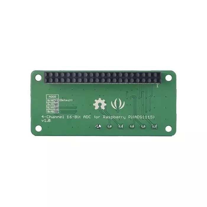 Seeed Studio 4 Channel 16-bit ADC Interface Add on Board for Raspberry Pi, 103030279