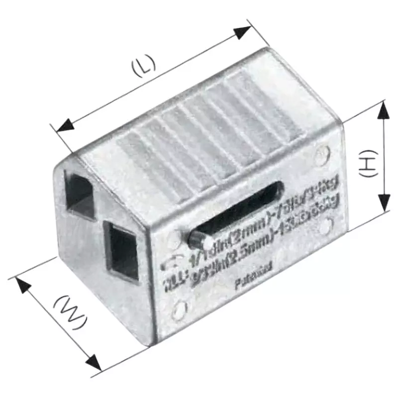 TAKIGEN Leeds Rock Zinc Alloy Phosphate Finish, B-618-4