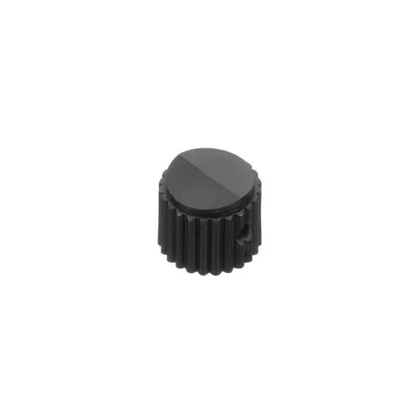 GRAYHILL Cylindrical Knob Ribbed Design 18 mm Outside Diameter, 11K5014-JMNB