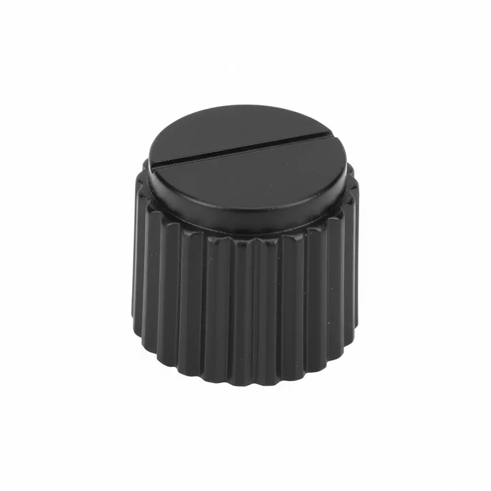 GRAYHILL Cylindrical Knob Ribbed Design 13 mm Outside Diameter, 11K5029-KCNB
