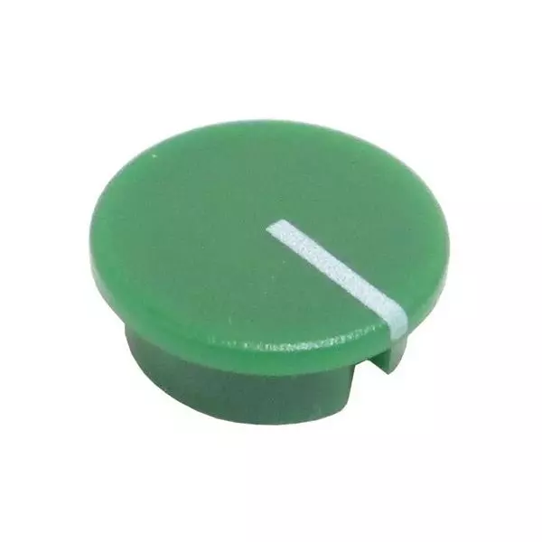 Eagle Plastic Devices 450-CP Series Knobs & Dials Cap Green 13 mm Outside Diameter, 450-CP194