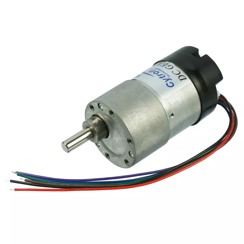 Cytron SPG30E-270K DC Geared Motor with Encoder 16 RPM 138N.Cm 12V