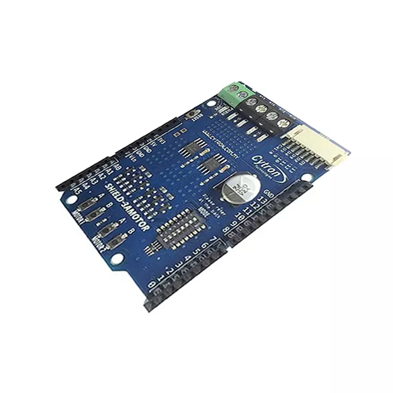 Cytron 1.2 A 7V-30V DC Motor Driver Shield for Arduino (2 Channels)
