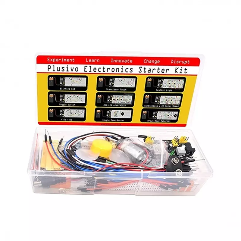 PLUSIVO All in One Electronics Component Starter Kit