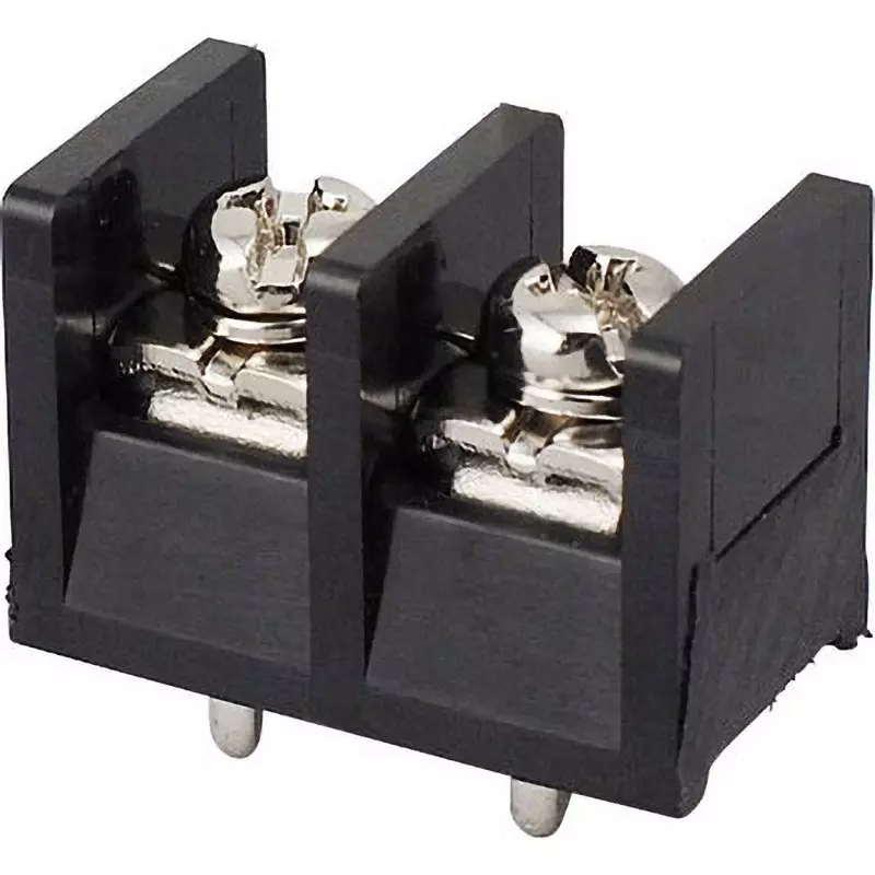 IDEC Bp Series Pcb Terminal Block BlACk, Bp101L-2Pn10 (Pack of 10 Pcs)