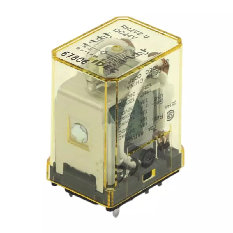 IDEC Rh Type Power Relay Terminal Type For Printed Circuit Boards Power Relay, Rh2V2-UDC24