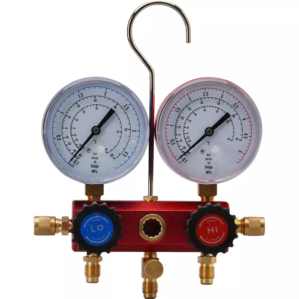 monotaro-manifold-kit-with-hose-for-r410ar32-hose-length-about-920-mm-compound-meter-1-to-38-low-pressure-side-mpa-12008160-set-of-1-pcs