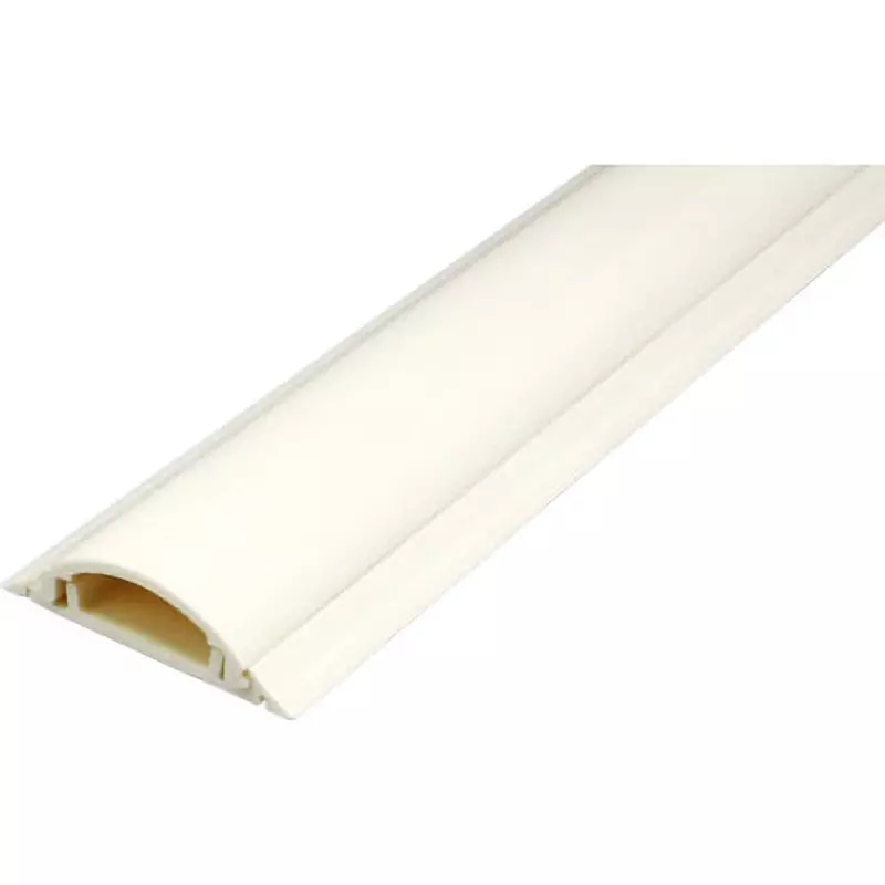 MonotaRO Pvc Protector Ivory 1000 mm Overall Length, 31400328