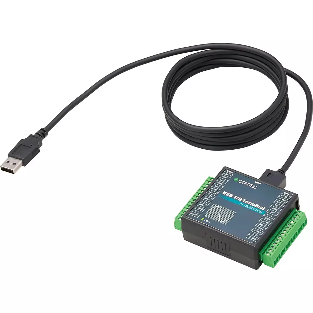 CONTEC Analog Input Terminal, AI-1608AY-USB