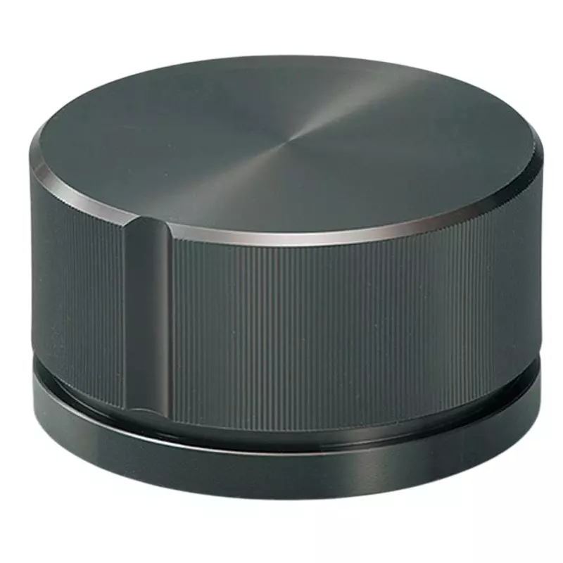 Sato Parts Metal Knob Aluminum Black for Hexagon Wrench Nominal 2, K-59-EXL-B