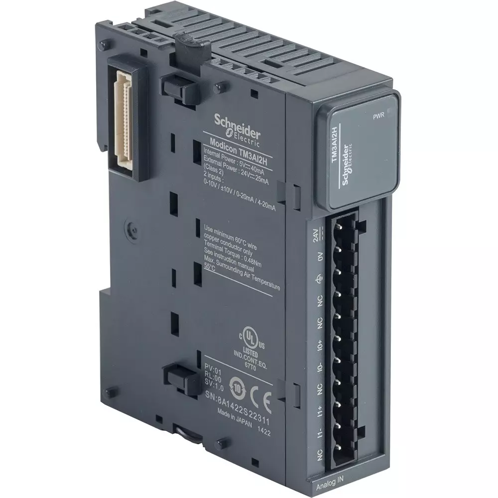 Schneider Electric Expansion IO Unit DC 24 V (external power supply) Power Supply Voltage, TM3AI2H