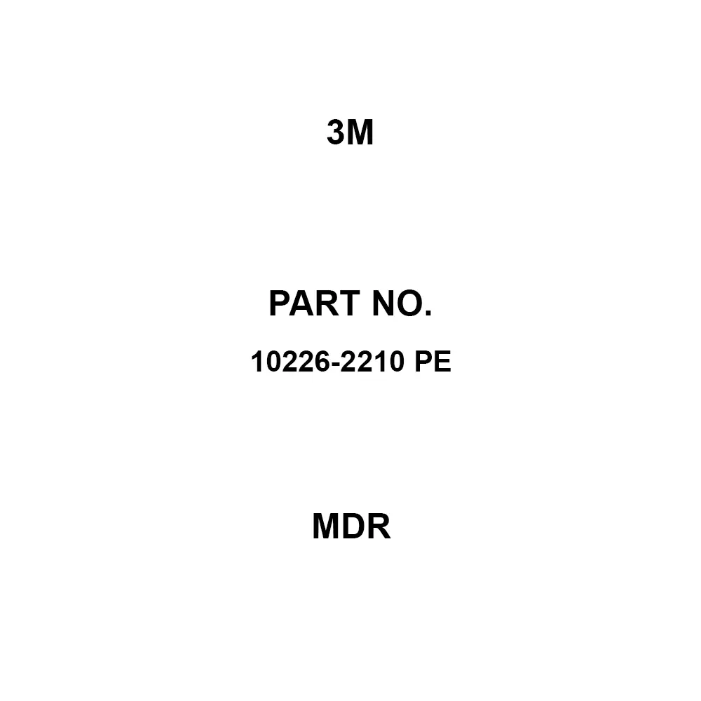 3M MDR AC :150 DC:200 V Rated Voltage, 10226-2210 PE
