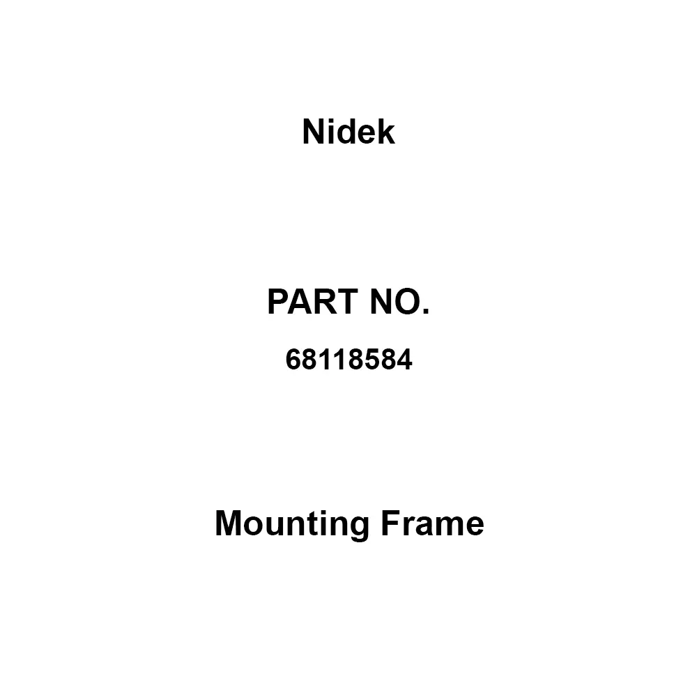 Nidek Mounting Frame 10 mm Diameter Φ10 mm Frame Correspondence Rohs Directive, 140000340182