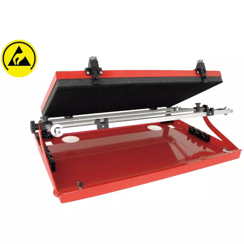 IDEAL-TEK Esd Substrate Holder 510 x220 mm Table Dimensions, PCSA-2N