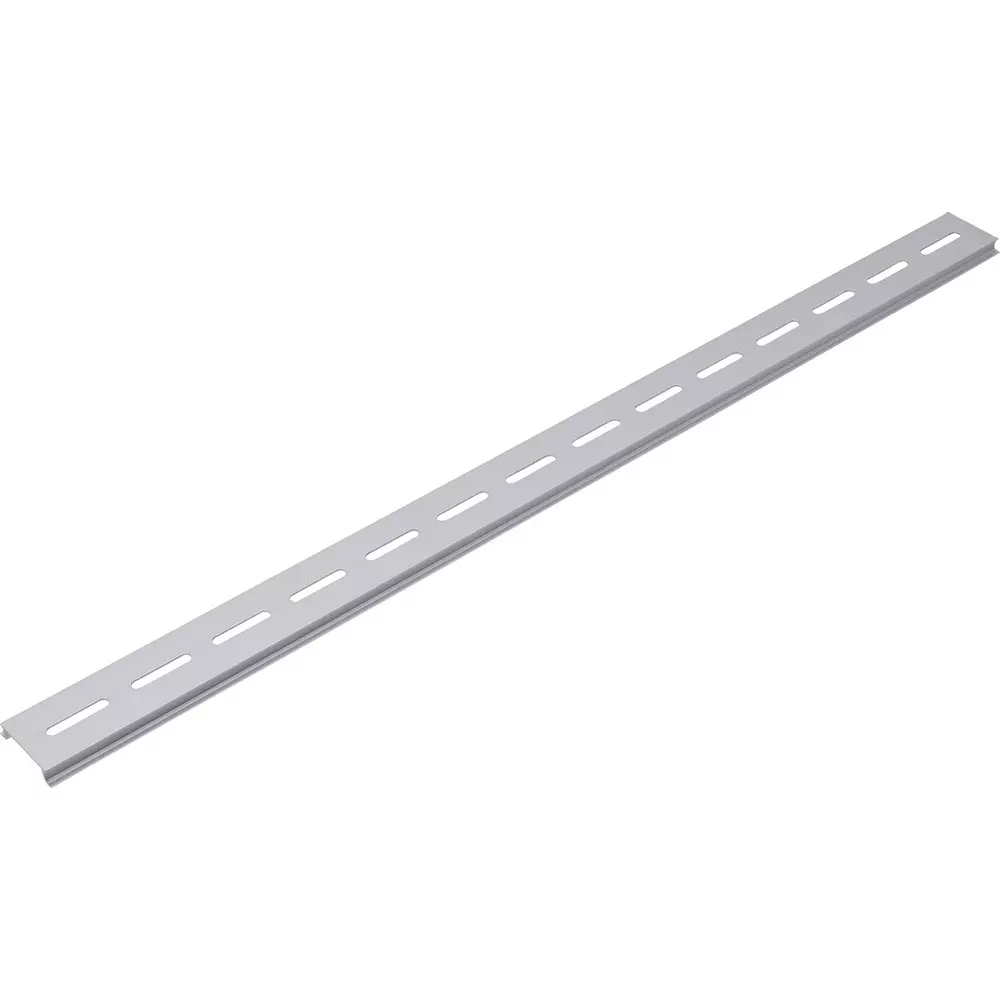 JAPPY DIN Rail/Dedicated Metal Fittings White anodized Surface Treatment 1.5 mm Wall Thickness, IODA-50