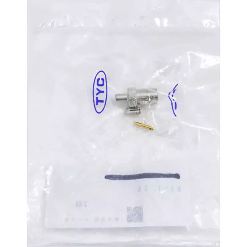 Tocone Cable Jack BNC Connector Type TA-16 Crimping Type Jack Cutting Shape, BJ-1.5A