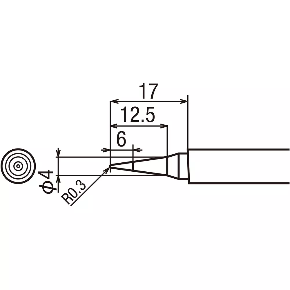 trusco-replacement-tip-55-mm-overall-length-iron-tqt90-b-suitable-for-sb-type-tip-shape-tq-t90rt-sb