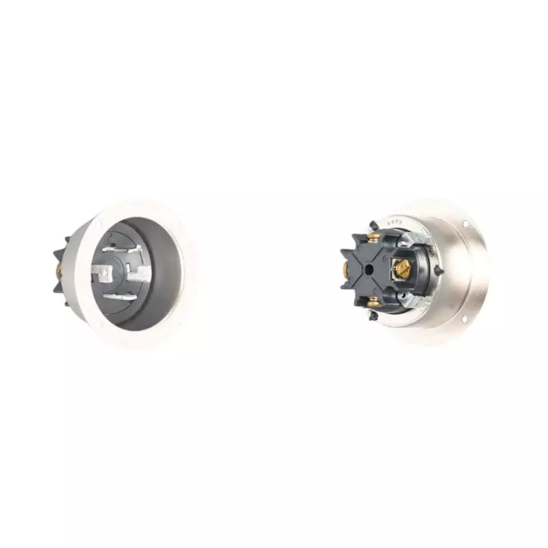 AMERICAN DENKI Flange Inlet 600 V Voltage 60 A Current, 4665