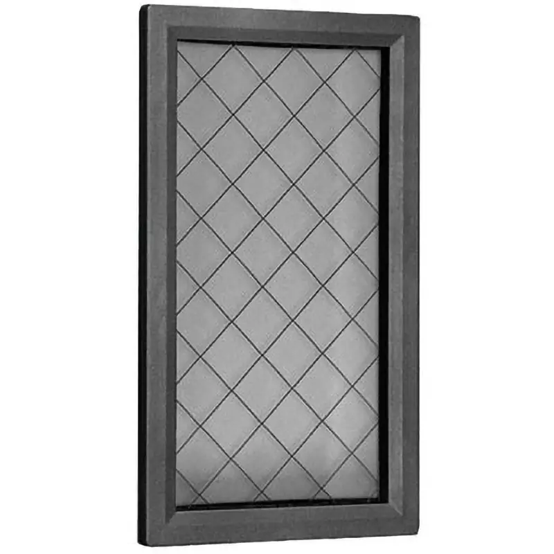 Naigai Energering Meter Reading Window Frame: resin Black (N-1) (PC / Glass) Material, WM-4PA (Pack of 2)