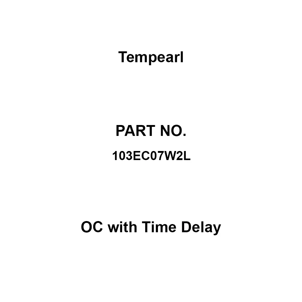 Tempearl Oc With Time Delay 75 A Current Circuit breaker: Economic type Rated 103EC07W2L