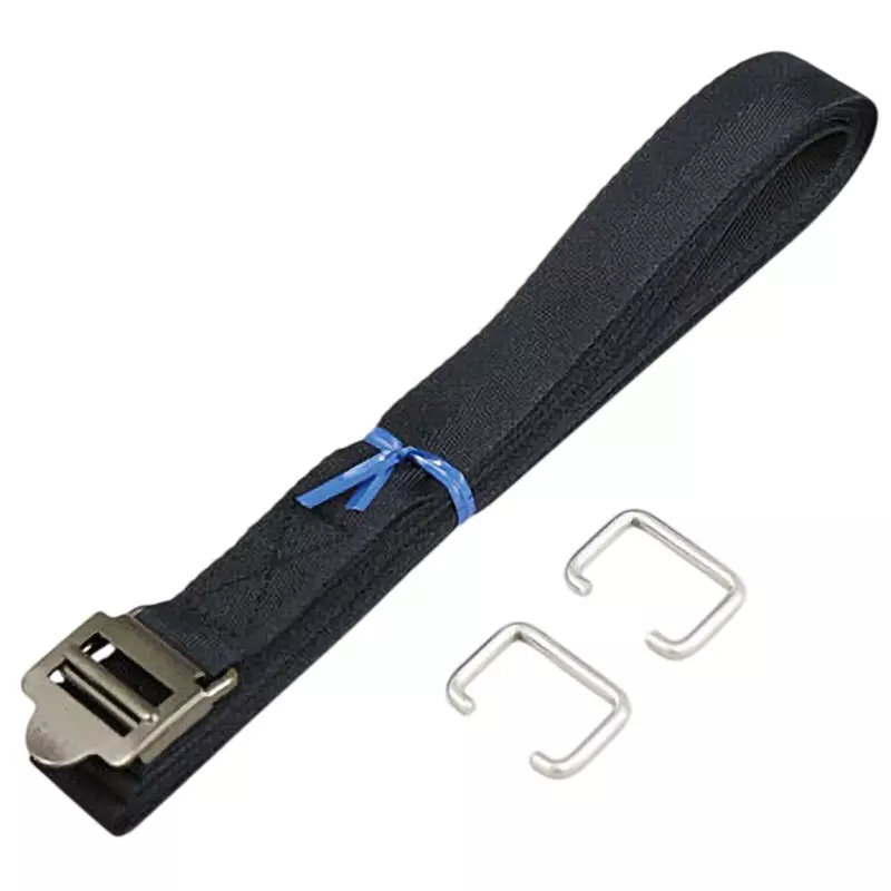 Settsu Equipment Fixing Belt Polyamide, Buckle: Brass / Zinc die-cast, Metal fittings: Stainless steel Φ3, RAKB-0300B